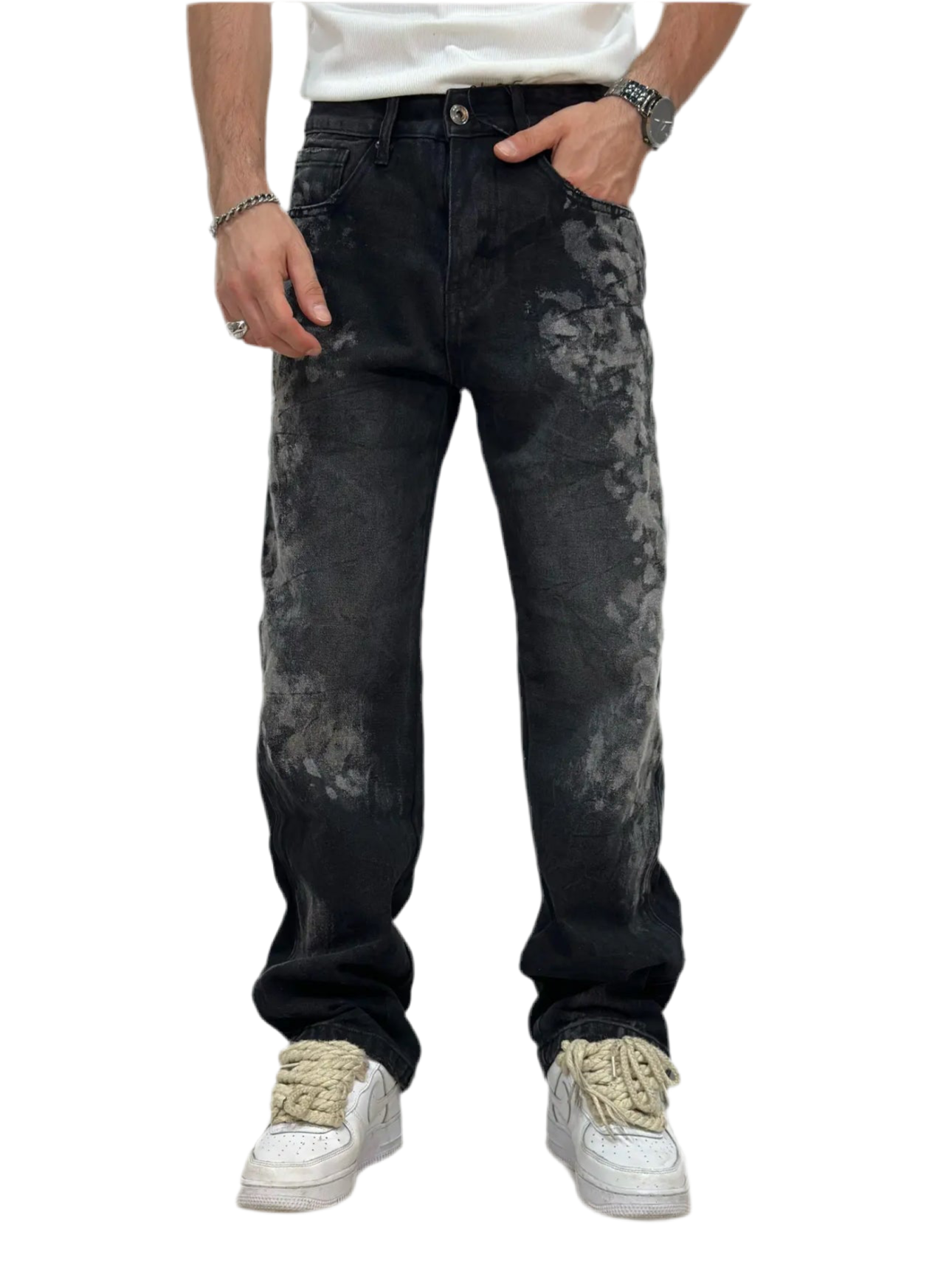 Jeans Macchia Baggy