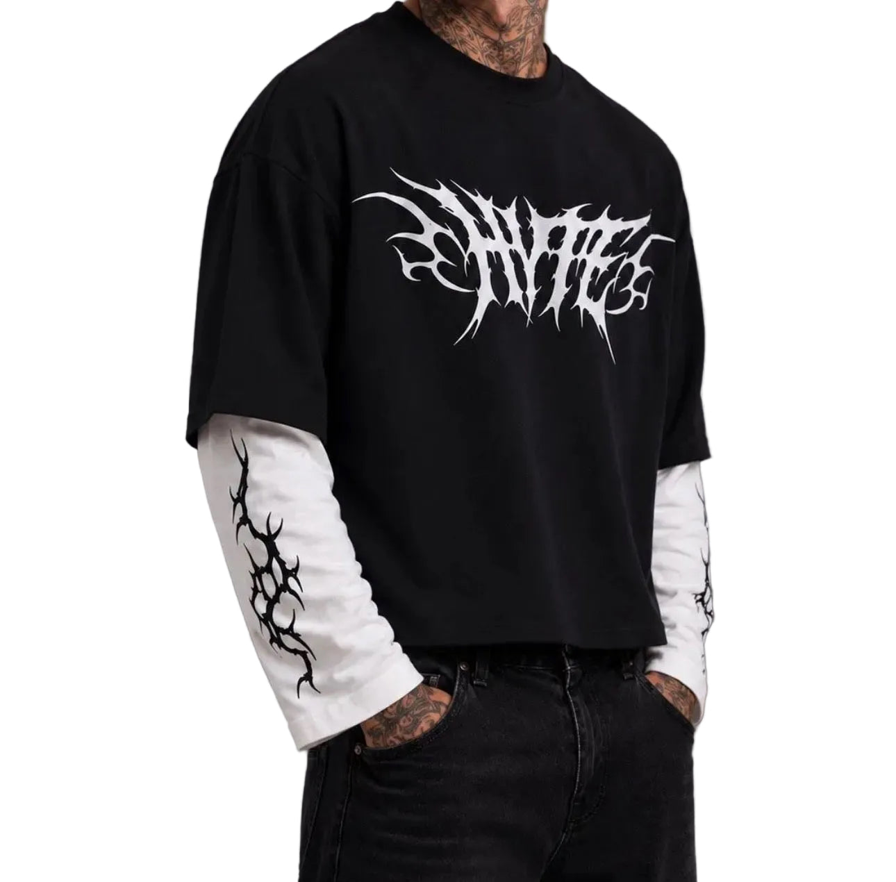 T-shirt Suede LS