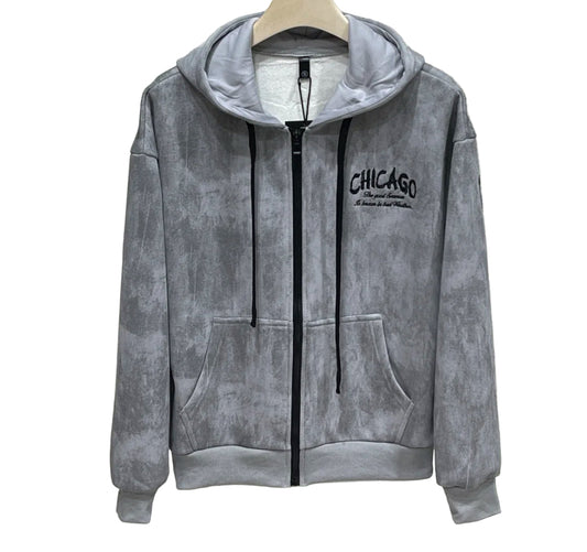 Felpa zip Chicago
