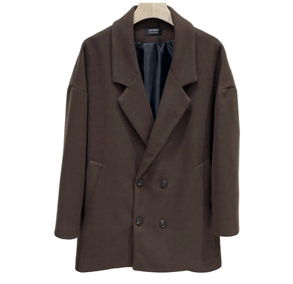 Cappotto Brown Crop over