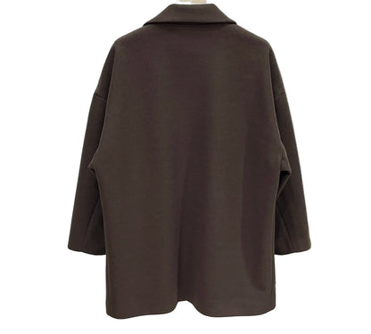 Cappotto Brown Crop over