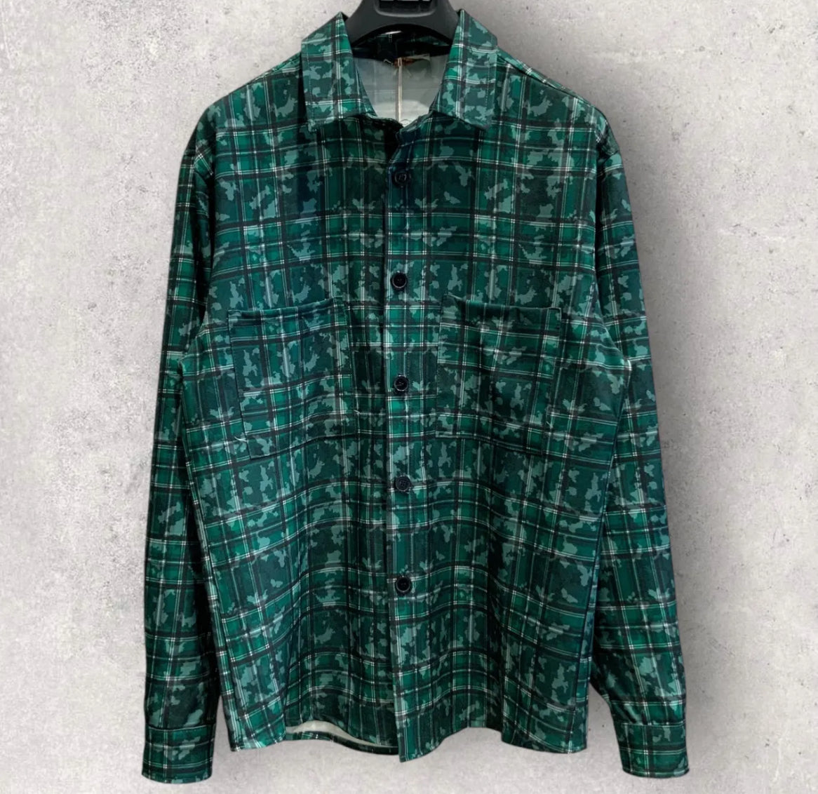 Camicia Madras Over